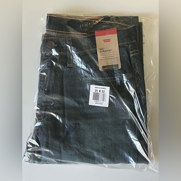 Levi’s 514™ STRAIGHT FIT MEN'S JEANS 31x32 or 38x32 - Picture 6 of 7